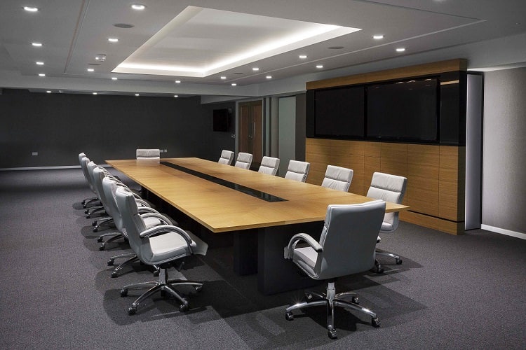 Modern Corporate Boardroom
