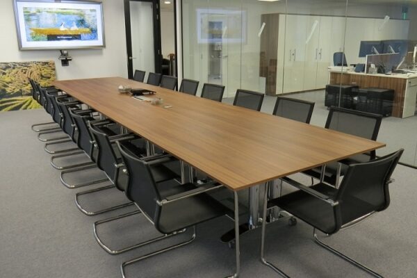 Flip Top Boardroom Tables | Space saving tables - Fusion Office