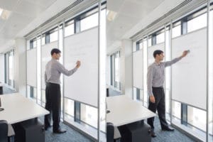 Sliding Whiteboards - Fusion Office Design