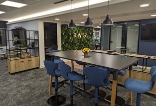 hybrid working office design