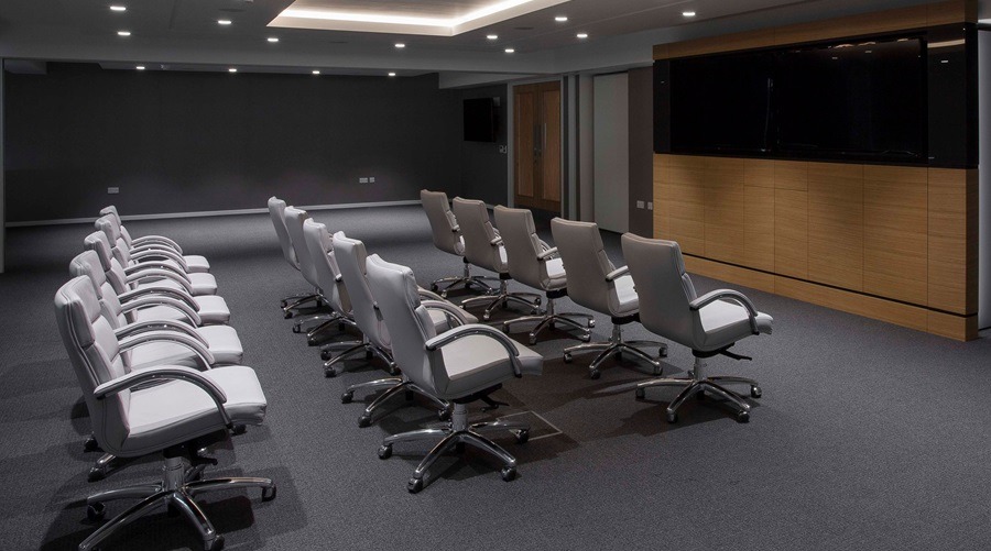 theatre style conference room