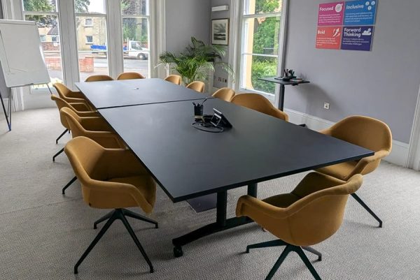 high quality folding flip top boardroom tables